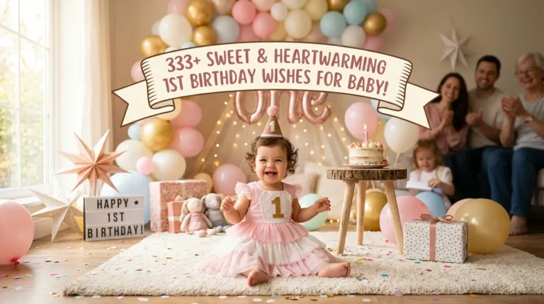 1st Birthday Wishes