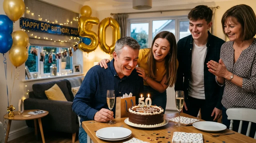 50th Birthday Wishes for Dad