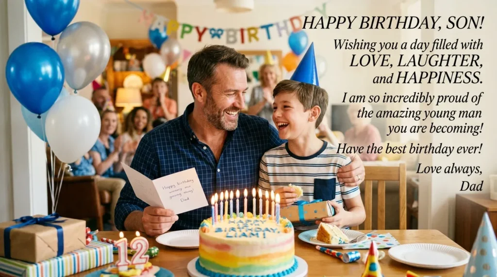 Birthday Wishes for Son From Dad
