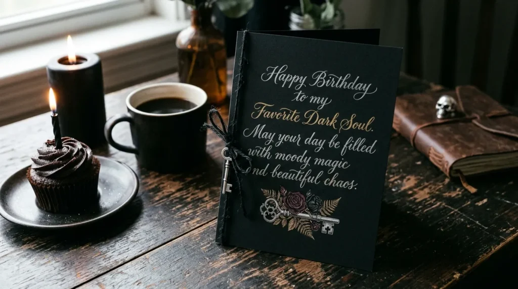 Dark Birthday Wishes for a Best Friend