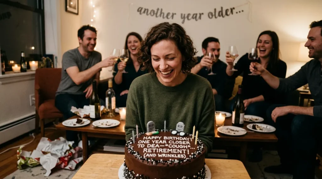 Dark Humor Birthday Wishes for Adults