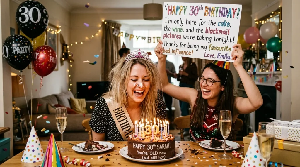 Funny Birthday Wishes for Best Friend