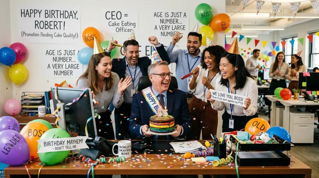 Funny Birthday Wishes for Boss