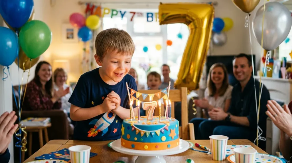 Happy 7th Birthday Wishes for a Son