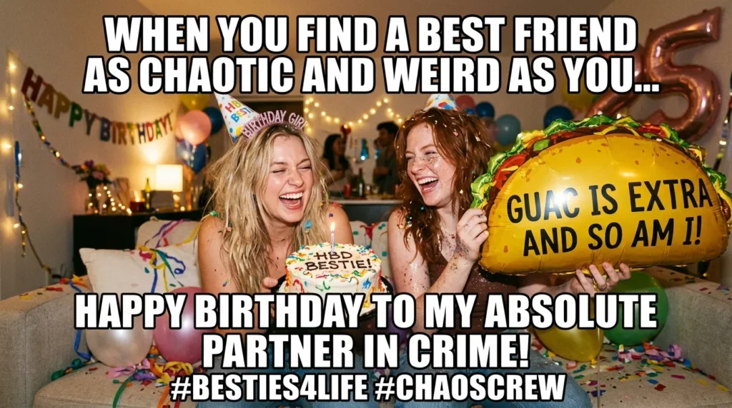 Happy Birthday Meme for Best Friend