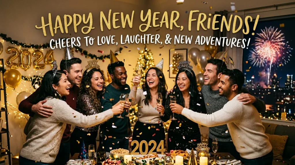 Happy New Year Messages for Friends