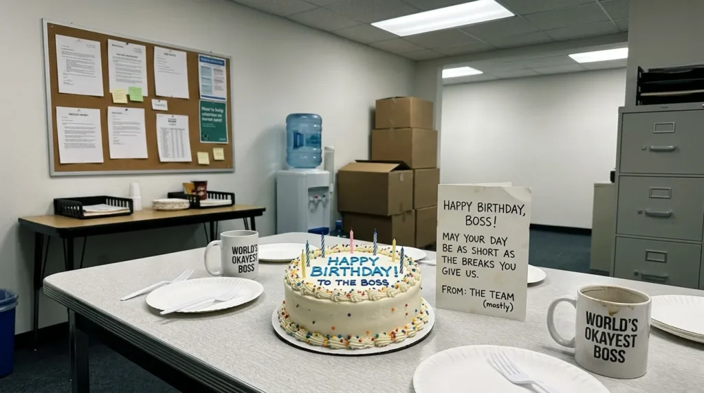 Sarcastic Birthday Wishes for Boss