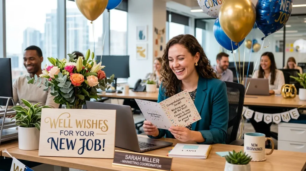 Well Wishes for a New Job