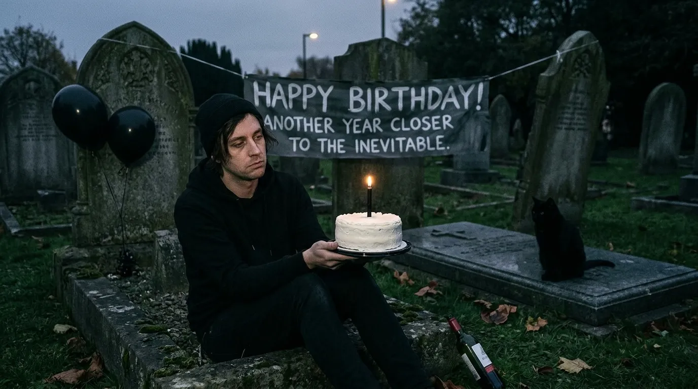 dark humor birthday wishes