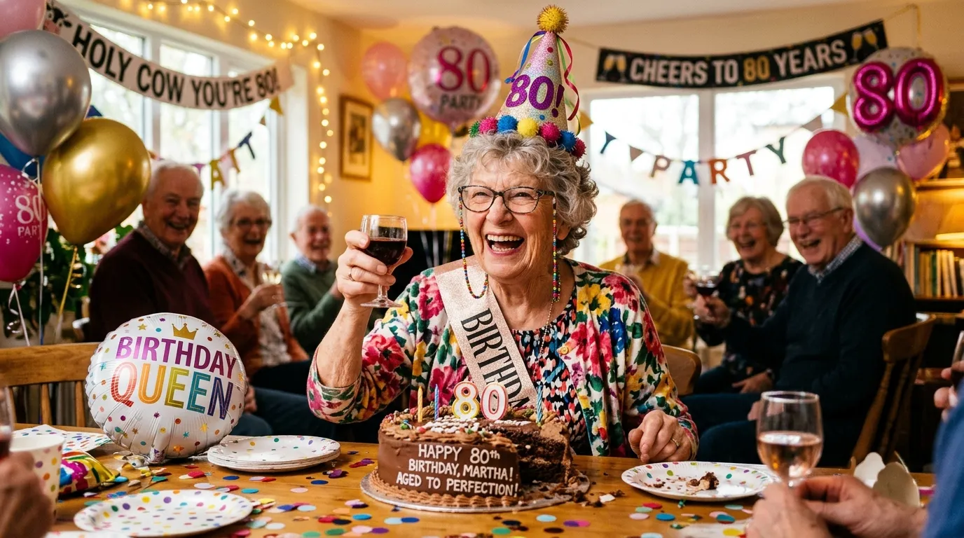 funny old lady birthday wishes