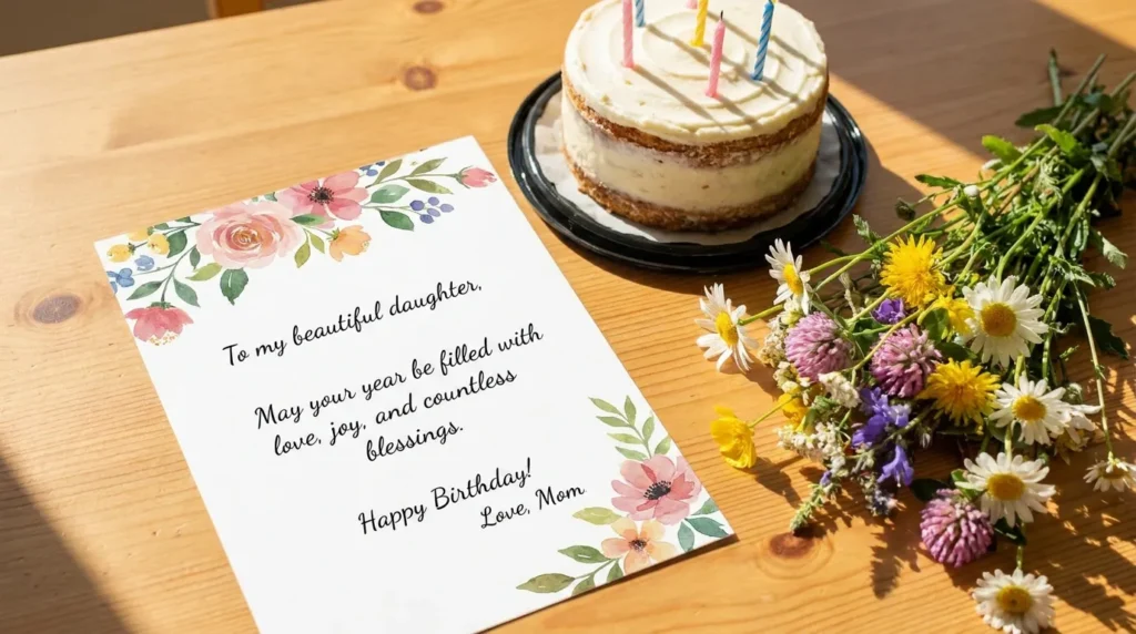 Birthday Blessings for Daughter from Mom