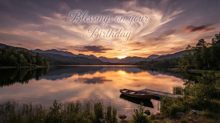 Birthday Messages with Love and Blessings