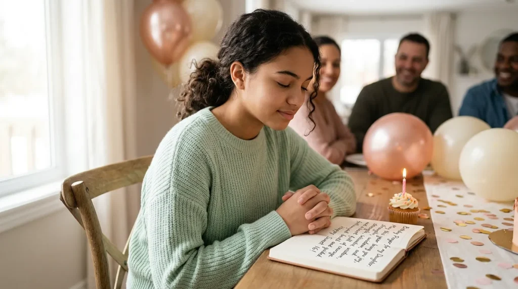 Birthday Prayer for Teenage Daughter