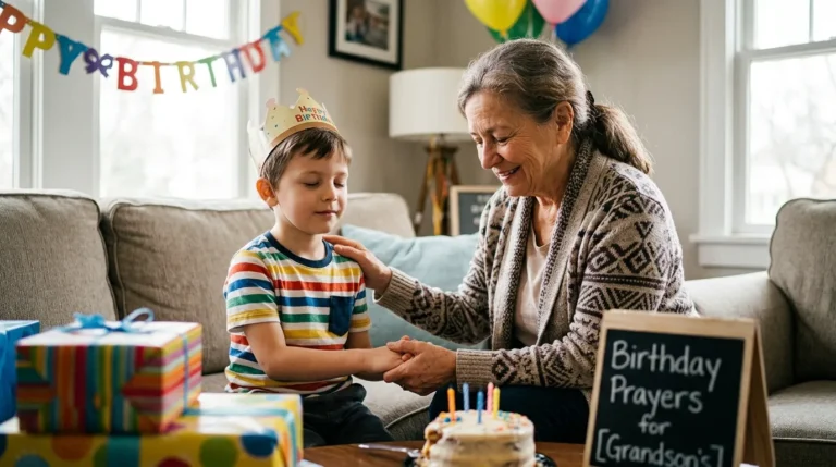 Birthday Prayers for Grandson