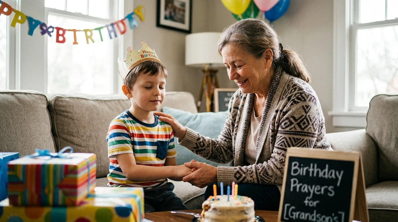 Birthday Prayers for Grandson