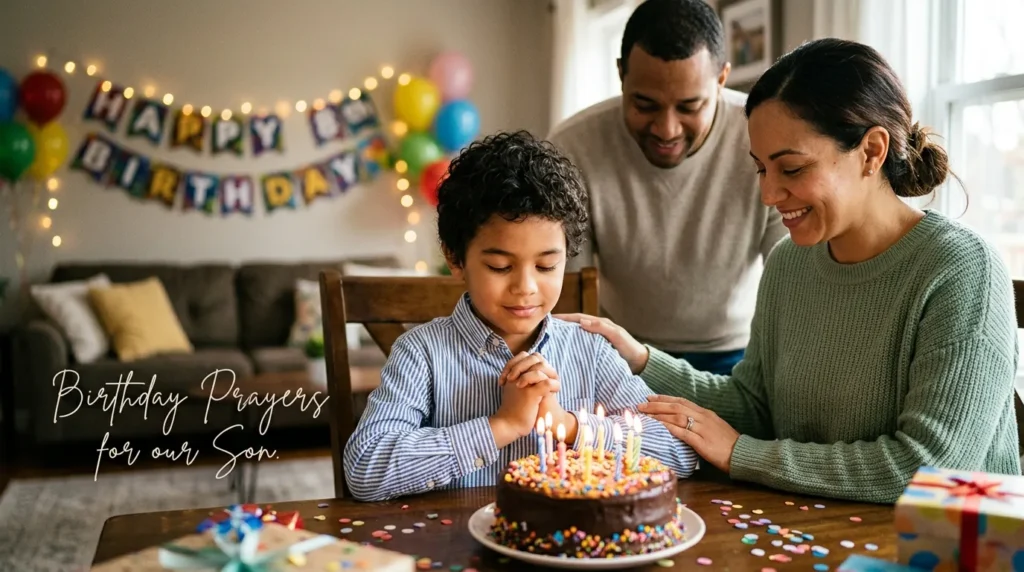 Birthday Prayers for a Son