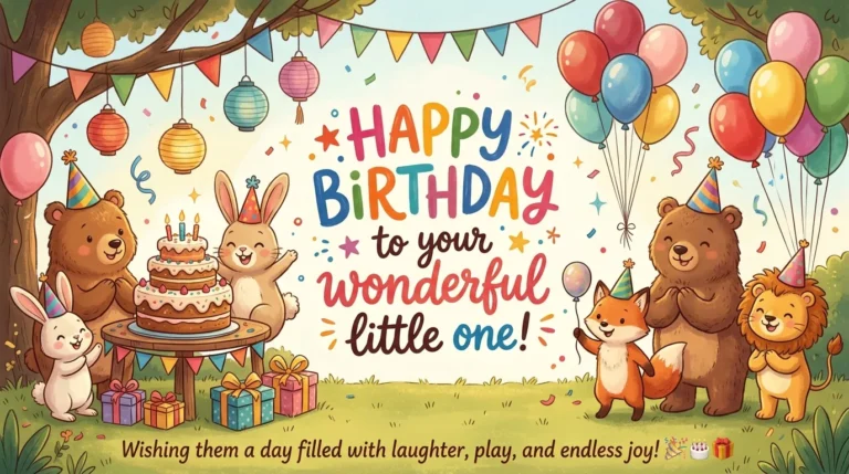 Birthday Wishes for Friends’ Children