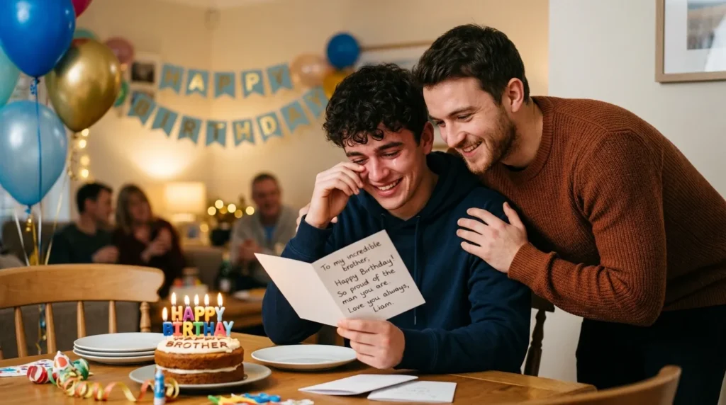 Emotional Birthday Wishes for Brother