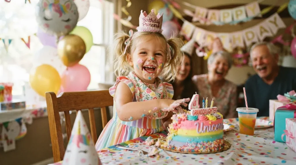 Funny Birthday Wishes for a Little Granddaughter