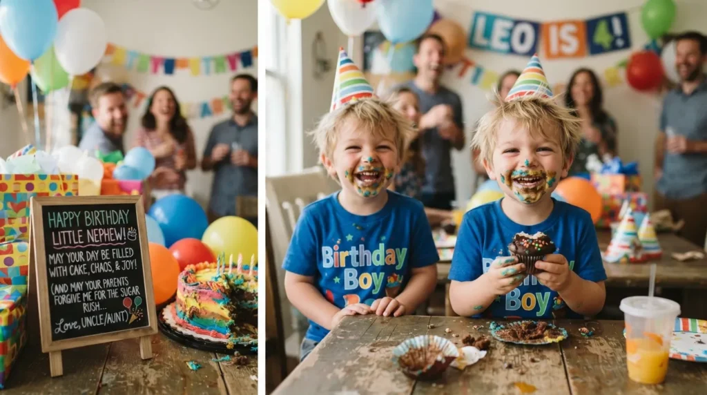 Funny Birthday Wishes for a Little Nephew