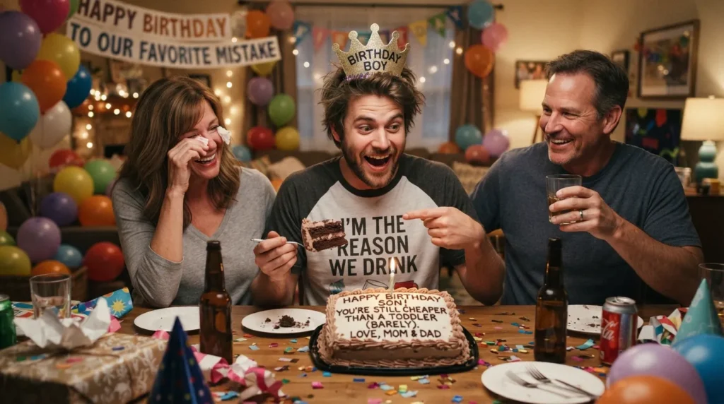 Funny Birthday Wishes for a Son
