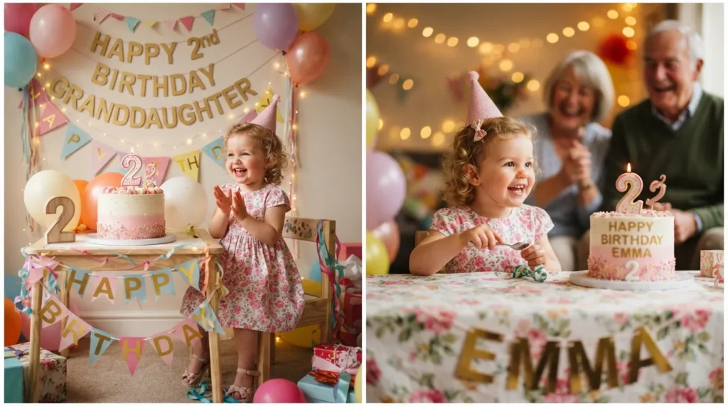 Happy 2nd Birthday Wishes for a Beautiful Granddaughter