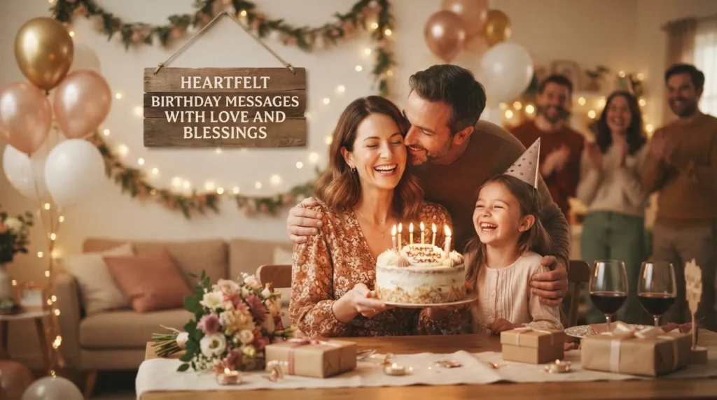 Heartfelt Birthday Messages With Love and Blessings