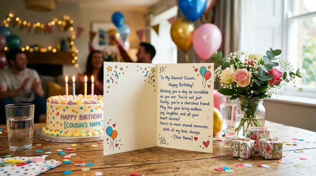 Heartfelt Birthday Messages for Cousins