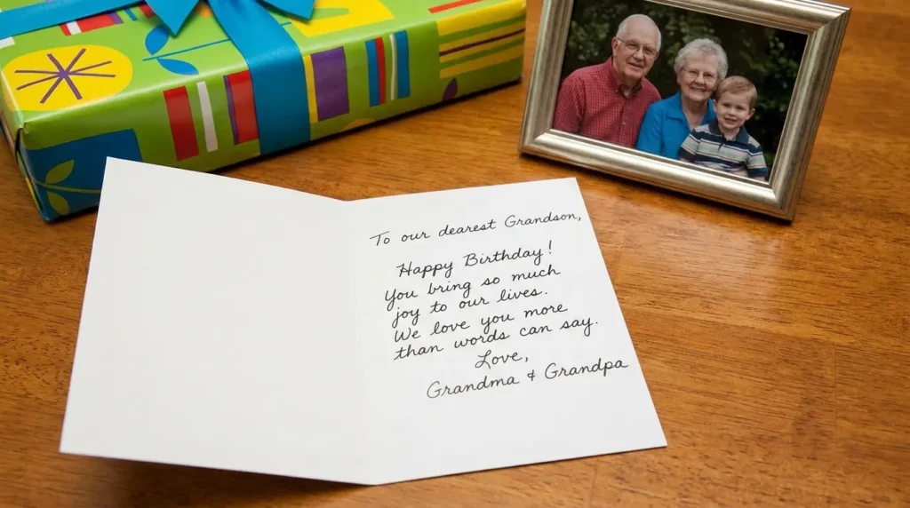 Heartfelt Birthday Messages for Grandson