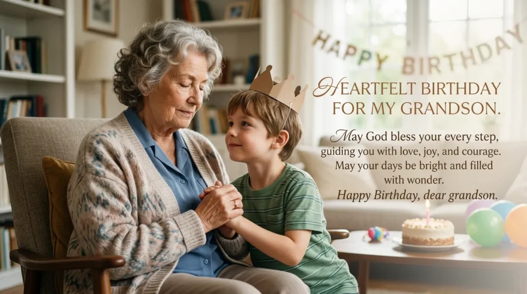 Heartfelt Birthday Prayers for Grandson