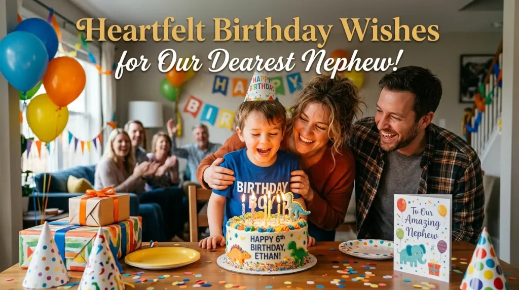 Heartfelt Birthday Wishes for Your Nephew