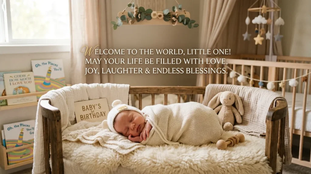 Heartfelt Birthday Wishes for a Newborn Baby