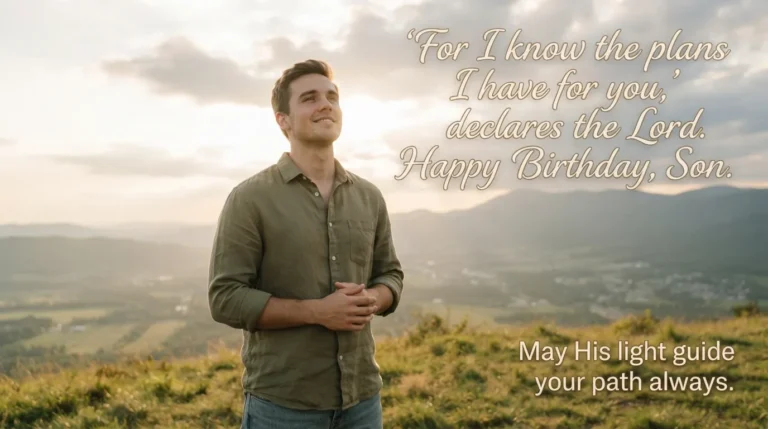 Heartfelt Spiritual Birthday Messages for Your Son