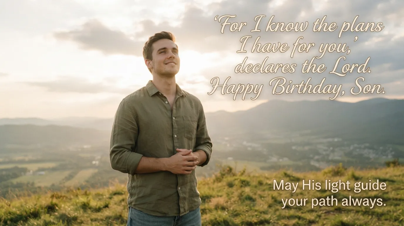 Heartfelt Spiritual Birthday Messages for Your Son