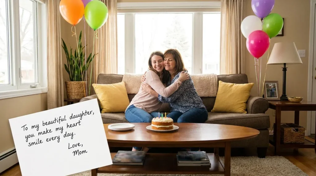 Sweet Birthday Messages for Daughter from Mom