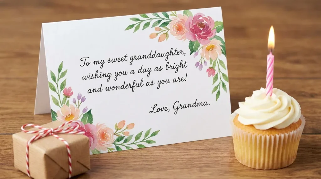 Sweet Birthday Messages for Granddaughter
