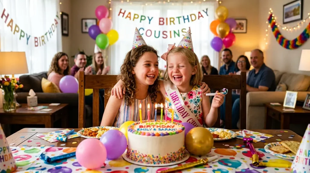 Sweet Birthday Wishes for Cousins