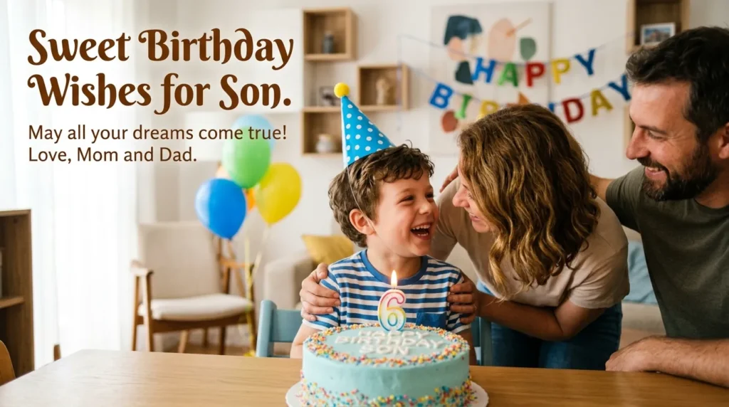 Sweet Birthday Wishes for Son