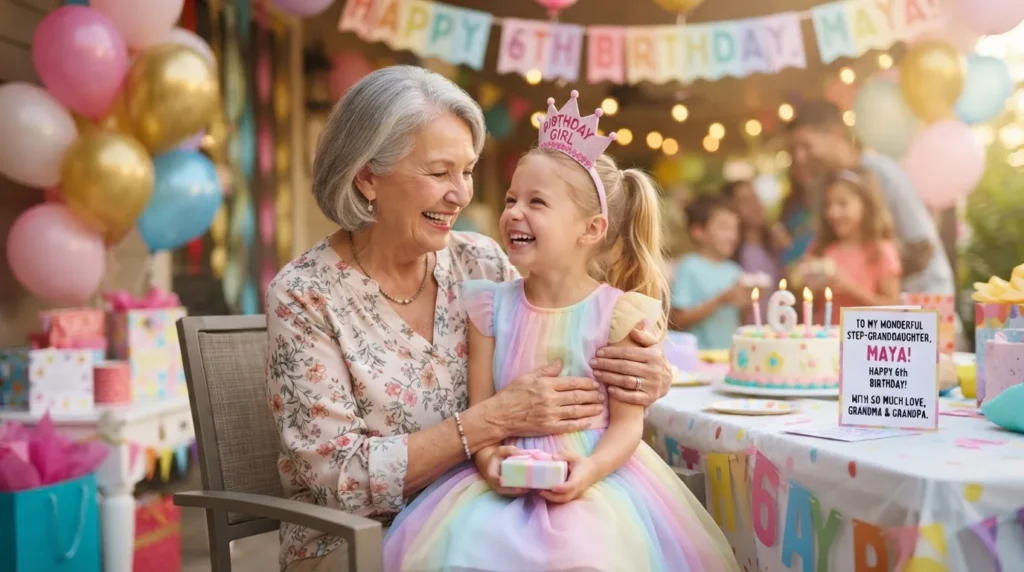 Sweet Birthday Wishes for a Young Step Grandchild