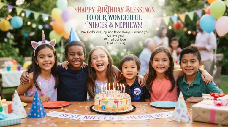 birthday blessings for nieces and nephews
