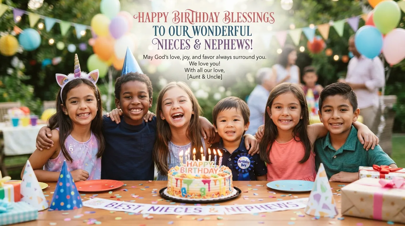 birthday blessings for nieces and nephews