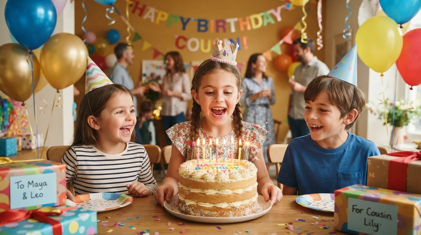 birthday greetings for cousins children