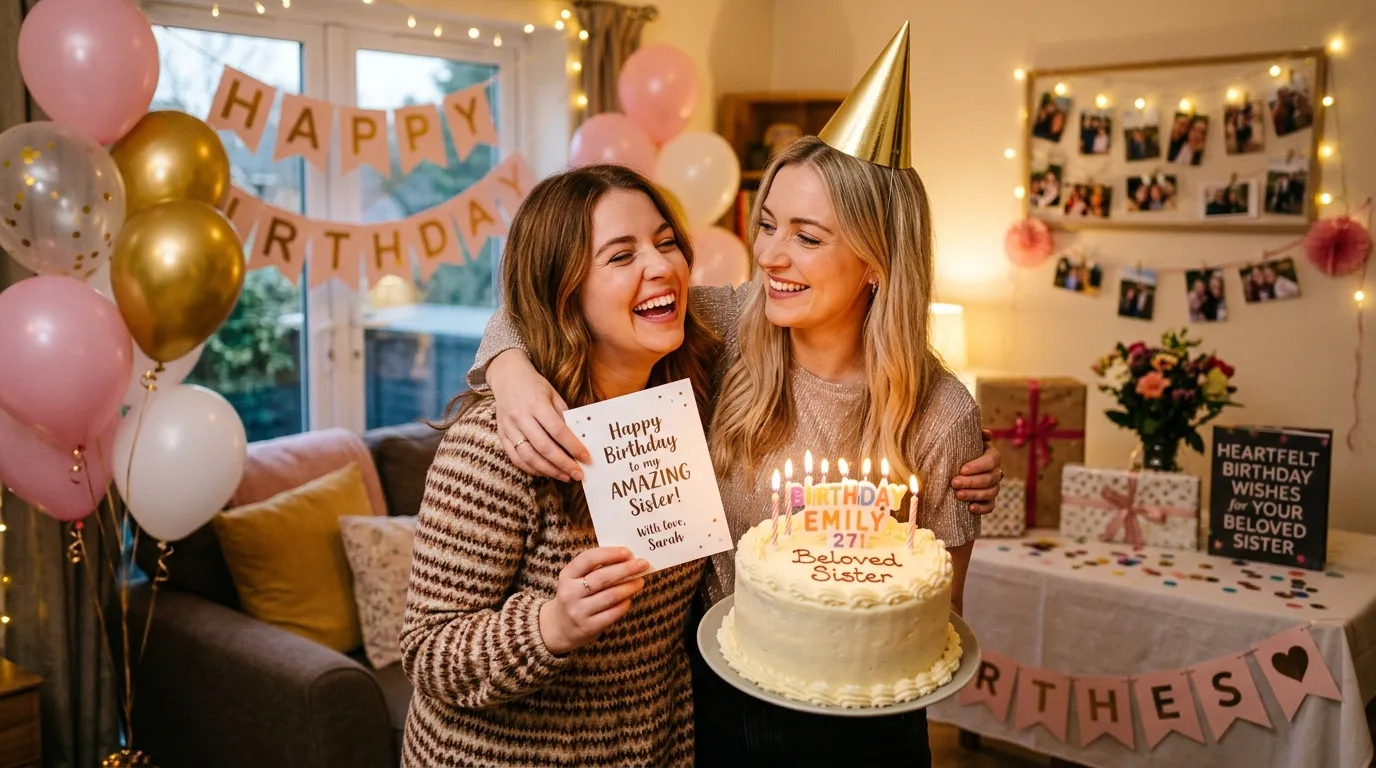birthday wishes for sister