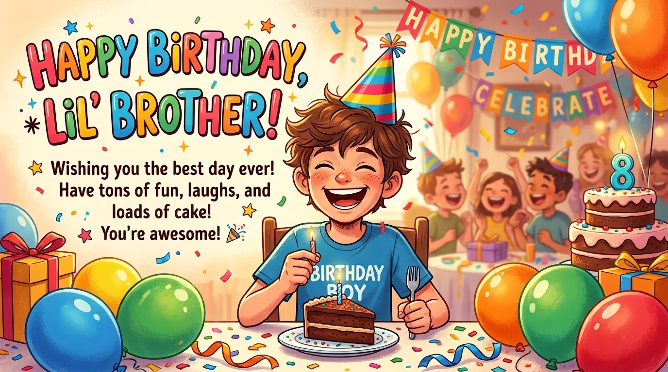 birthday wishes for younger brother