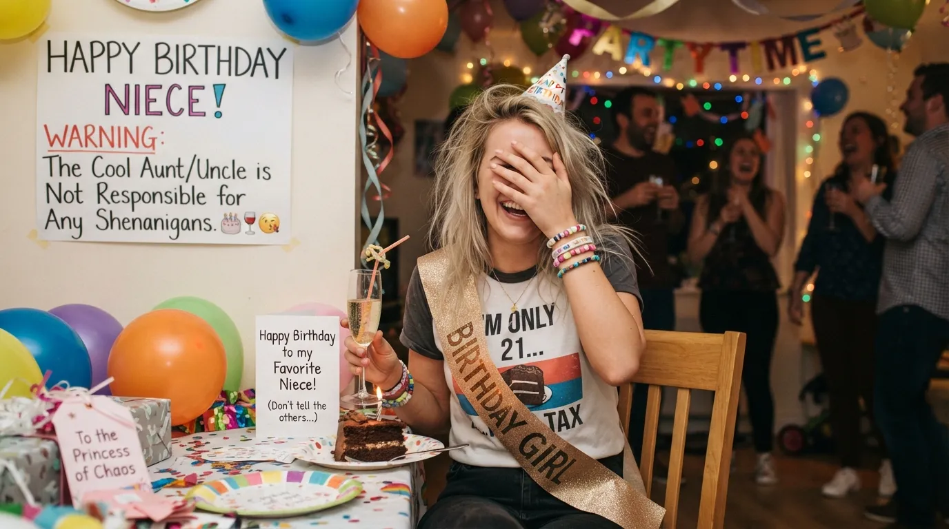 funny birthday wishes for niece