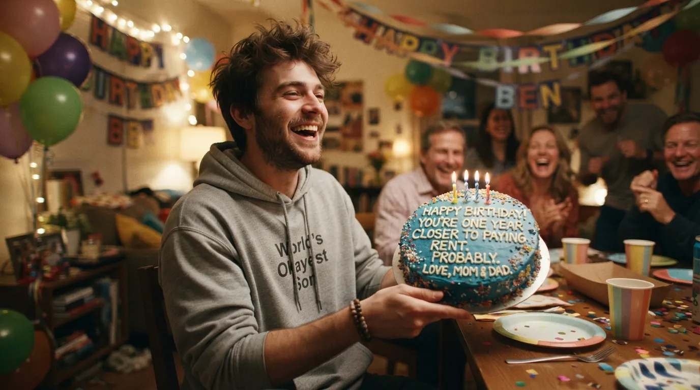 funny birthday wishes for son