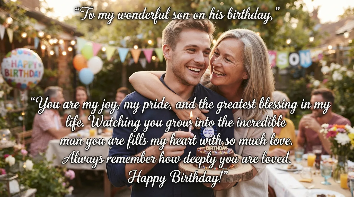 heartfelt birthday quotes for son